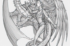 angel_and_dragon_sketch_by_Anne-Stokes_d1j2byr-350t