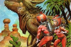 Don-Marquez-Here-is-a-painting-of-the-Space-Patrol-exploring-the-planet-of-the-dinosaurs