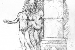 Don-Marquez-This-is-a-sketch-of-headless-Rykors-and-bodyless-Kaldanes-from-the-Martian-tales-of-Edgar-Rice-Burroughs