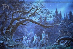 Elves in the Woody End, by Ted Nasmith