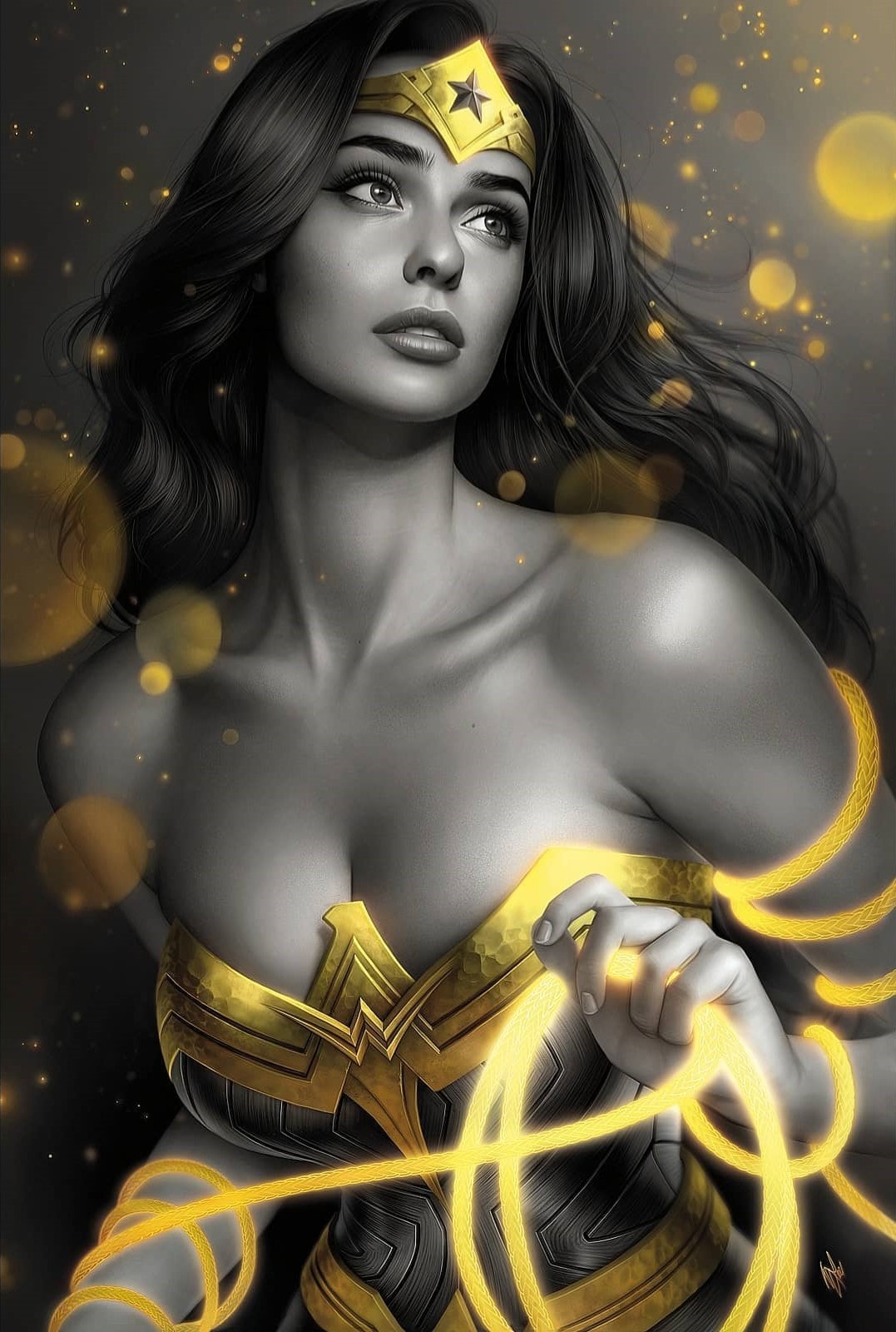 Wonder-Woman-Black-and-Gold-1-by-Warren-Louw